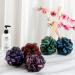 Premium Luffa Back Scrubber with Bamboo Charcoal | Exfoliating Loofah for Men & Women | 2 Long Handle Bath Sponges for Ultimate Shower Experience - Buy Online on GoSupps.com
