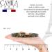 Camila Paris CP2005 Handmade Onyx French Headband for Women - Strong Hold Grip, Lightweight & Flexible - No Slip Styling Hair Accessory - Made in France (Medium, Pack of 1) - Buy Online on GoSupps.com