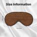 Shop SSIMOO Native American Soft Sleep Eye Mask - Breathable Black Eye Patch for Travel & Relaxation - Buy Online on GoSupps.com