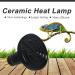 CRLight 2-Pack 50W Ceramic Heat Emitter Infrared Heat Lamp Bulb for Reptiles Amphibians Pet Brooder Coop Chicken Lizard Snake Aquarium No Light No Harm 24hr Heat Source 100% Efficiency Black 50W(Black) 2Pack - Buy Online on GoSupps.com