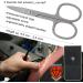 3 Swords Germany - Brand Quality Stainless Steel INOX Curved Nail Scissors with case Manicure Pedicure Grooming - Professional Nail Care by 3 Swords Made in Germany - Buy Online on GoSupps.com