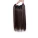 Shop Silk-Co Medium Brown Hair Extensions - 40cm Invisible Cord Smooth Synthetic Hair with Rubber Band for Women - Buy Online on GoSupps.com