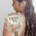 VOCOSTE Bath Sponge & Mesh Gloves Set - Exfoliating Body Shower Sponge with Flower Bath Ball - Beige 6.69 x 5.12 - Buy Online on GoSupps.com