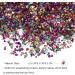 FRCOLOR 1 Glass Chip Chunky Flakes Sequins Metallic Crushed Glass Epoxy Filler Charms Irregular Nail Art Crushed Glass Flakes for Nails Retro Vase Manicure Fillers Nail Stickers 3D Crystal 0.5X0.3cm Colorful - Buy Online on GoSupps.com