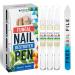 Fungal Nail Destroyer Pens (3 Pack) Natural Anti Fungal Nail Treatment Finger and Toe Nail Fungal Treatment Contains Tea Tree Oil & Vitamin E Nail Repair Treatment with Nail File 3ml/pc