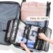 LOVEVOOK Hanging Travel Toiletry Bag for Women - Waterproof Makeup Organizer in Pink - Buy Online on GoSupps.com