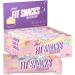 Alani Nu Fit Snack Protein Bar, Gluten-Free Bars, 16g Protein, Low-Sugar, Low-Carb, Gluten-Free, Confetti Cake, 12 Servings