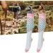 FOLOSAFENAR Varicose Vein Compression Stockings - Pink & Blue HT24 Powder Blue S/M | International Shipping Available - Buy Online on GoSupps.com