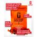 Caffeine Bullet 40 Chocolate Caffeine Chews - 85mg Each for Cycling & Endurance Sports | Chocolate Orange Energy Gummies for Faster Kicks and Stay Awake Boost - Buy Online on GoSupps.com