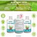Pure Aloe Vera Juice Pomegranate 500 ml - Cold-Processed from Organic Fresh Leaves for Intestinal Issues Made In Canada (Pack of 2) 500 ml (Pack of 2) - Buy Online on GoSupps.com