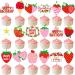 Strawberry Cupcake Toppers 36Pcs Strawberry Birthday Party Cupcake Toppers Berry Sweet Cake Picks Strawberry Party Decorations for Sweet One Fruit Theme Baby Shower Supplies - Buy Online on GoSupps.com