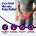 Inguinal Hernia Support Belt for Men & Women - Adjustable Truss with Pressure Pad - Medium Size - Buy Online on GoSupps.com