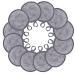 Reusable Makeup Remover Pads - Microfiber Facial Cleansing Rounds | Washable Gray Cloths - 12 Pack for Face Eye & Lips - Buy Online on GoSupps.com