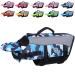 Vivaglory dogs with removable front-wheel drive lifeguarding vest with reflective caps & additional padding for swimming & boot driving Camo blue M M: 53-63cm (chest circumference) Camo blue