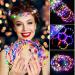 LED Flower Crown Headband - 20 Pcs Luminous Light Up Wreath for Girls, Women - Ideal for Wedding, Festival, Christmas, Halloween Party - Buy Online on GoSupps.com