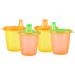 Nuby 4-Pack Wash or Toss Spout Cups - Assorted Colors | Convenient and Hygienic - Buy Online on GoSupps.com