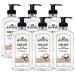 J.R. Watkins Gel Hand Soap Scented Liquid Hand Wash for Bathroom or Kitchen USA Made and Cruelty Free 11 fl oz Coconut 6 Pack Coconut 11 Fl Oz (Pack of 6)