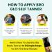 Bro Glo Self Tanner for The Boys - Quick Application Foam Mousse Easy Sunless Tan For Face and Body Oil Free Water Based Faster Skin Drying Natural Sun Kissed Bronze Color Perfect Men - 6.76 FL oz Body Tanner - V.2 - Buy Online on GoSupps.com