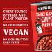 SERIOUS Bean Co Sweet & Smoky Chipotle Pinto Beans - Vegan, Adobo Spices, Ready to Serve - 6 Pack (15.75 oz) - Buy Online on GoSupps.com