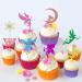Arthsdite 24Pcs Fairy Cupcake Toppers Flower Angel Fairy Butterfly Flower Cupcake Picks for Wedding Bridal Shower Baby Shower Birthday Party Cake Decorations Supplies - Buy Online on GoSupps.com