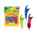 GUM-897 Crayola Kids' Flossers, Grape, Fluoride Coated, Ages 3+, 75 Count 75 Count (Pack of 1) Flossers