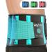 MEDiBrace Back Support Belt Back Brace for Lower Lumbar Pain Relief for Men and Women - Medical Grade Orthopaedic Waist Compression for Sciatica Nerve Scoliosis Disc or Lifting at Work 44" to 51" (112-129cm) 3X-Large Skye Blue