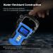 RUNCL Waterproof Fishing Scale with Lip Gripper - 110lb/50kg Digital Fish Scale, Backlit LCD Display, Tape Measure - Hanging Scale for Home and Outdoor (Blue) - Buy Online on GoSupps.com