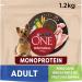 Purina One Mini Monoprotein Turkey Dog Food, 6 Packs of 1.2 kg