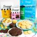 Dewey's Bakery Birthday Gift Box - Moravian Style Cookie Thins | 3-Piece Cookie Gift Basket - Buy Online on GoSupps.com