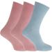 Universal Textiles Women's Extra Wide Diabetic Socks (3 Pairs) - US 6-10 - White - Buy Online on GoSupps.com