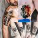 Bilizar Watercolor Owl Tiger Lion Temporary Tattoos - 56 Sheets, Realistic 3D Fake Tattoo Sleeve Stickers for Men, Women, and Kids - Long Lasting Body Art Decals - Buy Online on GoSupps.com