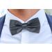 BomGuard Men's Dark Grey Y-Shape Suspenders Bow Tie Set - 4 Strong Clips 3.5 cm Wide One Size - Perfect for Any Occasion - Buy Online on GoSupps.com