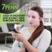 7Penn Reusable Silicone Face Mask Cover Set - 2 Pack Pink & White | Eco-Friendly Skin Care Solution - Buy Online on GoSupps.com