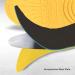 MEGAComfort PAM Puncture Resistant Insoles - Men's Size 14-15 Yellow/Black - Dual Layer Memory Foam & Steel Plate for Enhanced Safety & Comfort - Buy Online on GoSupps.com