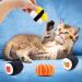 CiyvoLyeen 6 Pack Sushi Cat Toys with Catnip | Interactive Plush Gift for Cats | Teeth Cleaning Chew Toys for Kittens | Boredom Relief and Fun Bite Supplies - Buy Online on GoSupps.com