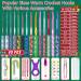 Coopay 43PCS Christmas Crochet Hooks Set with Accessories - Beginner to Advanced, Aluminum Shaft, Art Grip, Ideal for Arthritic Hands - Buy Online on GoSupps.com