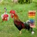 Woiworco Chicken Coop Accessories: 7 Pack Chicken Toys - Xylophone, Swing, Mirror, Pecking, Vegetable Feeder & More - Buy Online on GoSupps.com