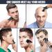 BestMal 5 in 1 Wet/Dry Electric Shaver for Men - Rechargeable Waterproof Razor with Nose Trimmer Sideburns Trimmer & Face Cleaning Brush - Buy Online on GoSupps.com