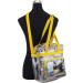 Eastsport Clear Stadium Tote - Honey Bun Yellow | Approved for Sporting Events - Buy Online on GoSupps.com