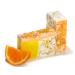 Orange Calendula Oil Soap (4oz) - Handmade Bar with Orange Yuzu, Essential Oils, and Flower Petals - Organic & All-Natural | Falls River Soap Co - Buy Online on GoSupps.com