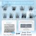 Snowflakes C-Mix 84 Pcs Cluster Lashes DIY Eyelash Extensions (8-16mm) - Soft and Comfortable Individual Lash Clusters - Buy Online on GoSupps.com