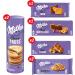 Milka - The Average Box Milka - Set of Cakes and Biscuits: Milka Choco Moo'elleux (x1) Cookies Sensations (x2) Choco & Cake (x2) Choco Moo (x1) Choco Break (x2) - For Snacks - Pack of 1.1 kg - Buy Online on GoSupps.com