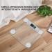 Malama Digital Body Weight Bathroom Scale - 400 lbs Capacity - Step-On Technology - LCD Backlit Display - Accurate Measurements - Silver - Buy Online on GoSupps.com