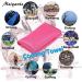 Rose Pink Cooling Towel for Neck & Face - 15.7 x 43.3 inches | Quick Dry Sweat Towel for Hot Weather, Gym, Fitness, Camping & Yoga - Buy Online on GoSupps.com
