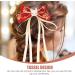 SHERCHPRY Chinese Style Bow Hair Clips Long Tail Tassel Ribbon Hair Barrettes Vintage Hair Clasps Bowknot Hair Slides Clips Decorative Hair Accessories for Festival Party - Buy Online on GoSupps.com
