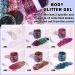 Body Glitter Gel | Natural Soft Shiny Makeup | Long Lasting Face & Hair Glitter | Lightweight Liquid Eyeshadow - 01# White - Buy Online on GoSupps.com