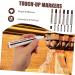 Buy MAGICLULU Scratch Repair Pen Set | Wood Markers for Furniture Repair Kit | Fix Scratches on Wood Furniture - Buy Online on GoSupps.com