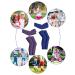 Shop 8 Pairs Kids Compression Leg & Arm Sleeves - Non-Slip Multi-Color for Boys & Girls - International Shipping Available - Buy Online on GoSupps.com