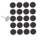 FOMIYES 3 Sets Nail Polishing Sheets Manicure Grinding Slice Sandpaper Disc Power Tool Electric Tools Nail Disc Bit Foot Electric Grinding Accessories Manicure Accessory Wafer Disk