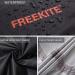 FREEKITE Lightweight Waterproof Camping Tarp Tent | Portable Rain Fly Tarp for Hammock and Backpacking | Large Bushcraft Nylon Fabric Shelter | Tactical Hiking Emergency Tarp - Black - Buy Online on GoSupps.com